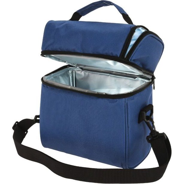 REDCLIFFS Chladící taška s dózami na jídlo a nerezová lahev modrá KO-170488710modr