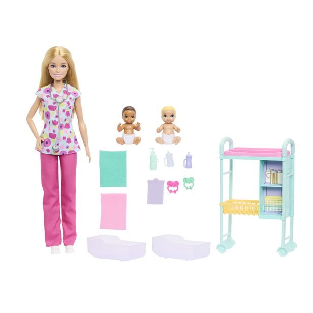 Barbie PARTY REVEAL Barbie se skluzavkou herní set