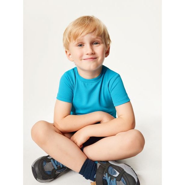 Unuo, Dětské funkční triko, Modrá