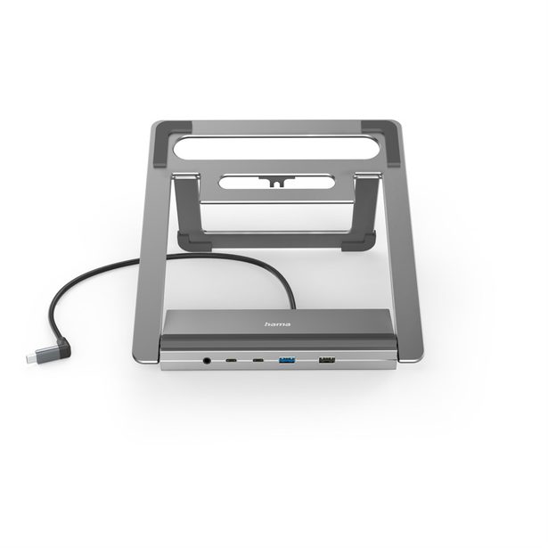 Hama USB-C dokovací stanice a stojan pro notebook Connect2Office Stand, 12 portů