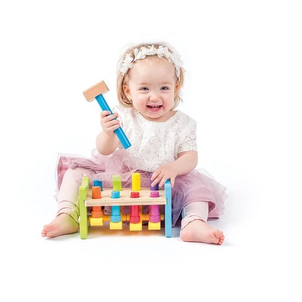 Zatĺkačka "Up and down", drevo / plast