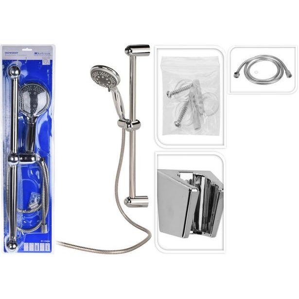 EXCELLENT HOUSEWARE Sprchová hlavice a hadice s držákem a příslušenstvím II KO-CF6160330