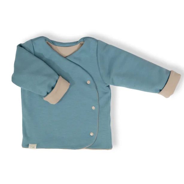 ESITO Dětská bunda WRAP Warmkeeper ZOE Teal - modrá