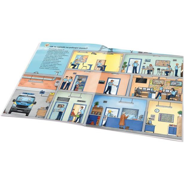 Můj první samolepkový sešit – POLICIE