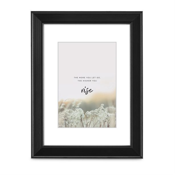 Hama rámeček dřevěný RISE, černá, 40x50 cm