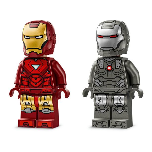 Iron Man a War Machine vs. Hammerovy Drony