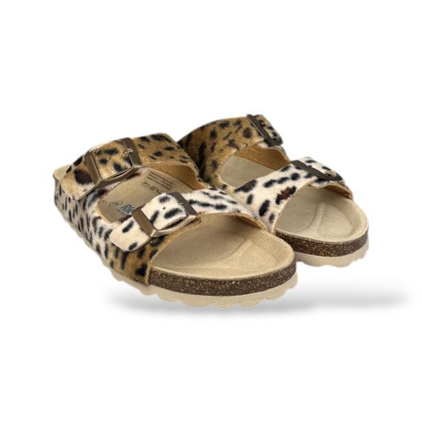 Dívčí pantofle Richter - Leopard