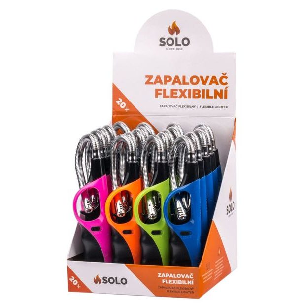 zapalovač 29cm, SOLO, ohebný, plnící