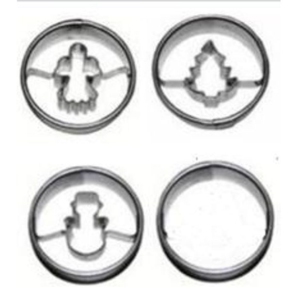 TORO SADA VYKRAJOVÁTEK - VÁNOČNÍ, 4KS, 4CM_hamashop