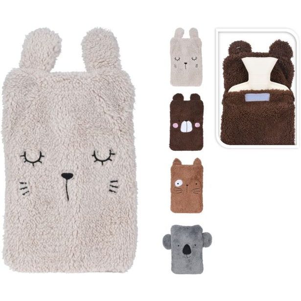 termofor l, ZVÍŘÁTKA, plyšový, 4 dekory