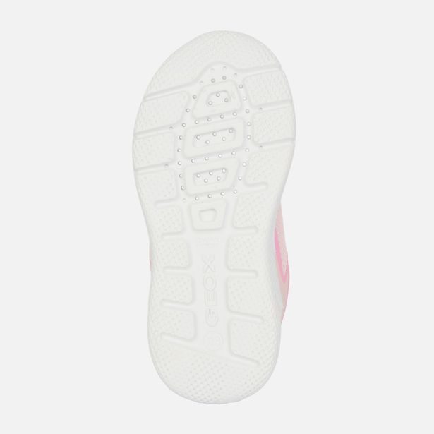 Světle růžové dívčí tenisky Geox Sprintye