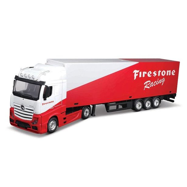 Bburago Bburago - Kamiony s přívěsem, Street Fire, 1:43, assort