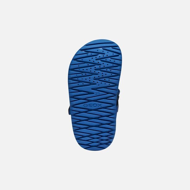 Modré chlapecké sandály Geox Sandal Fusbetto Bo