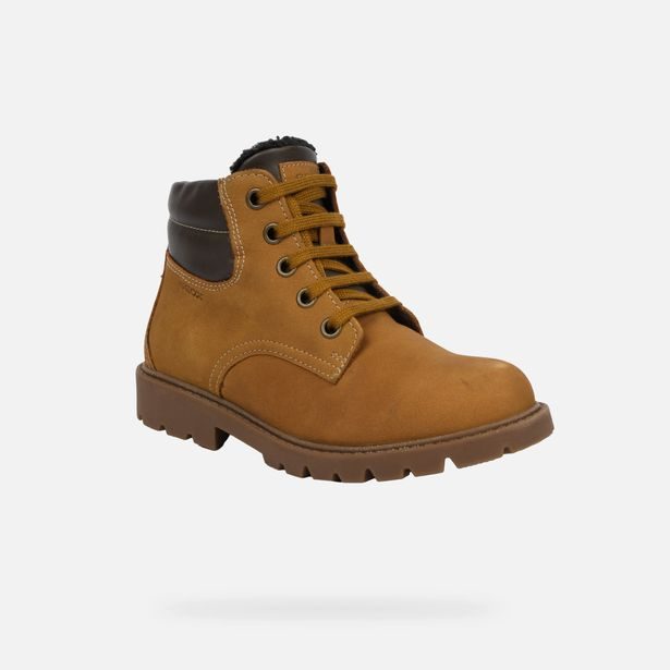 Hnědé chlapecké tenisky Geox Shaylax Boy