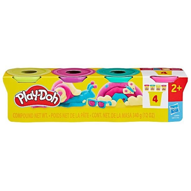 HASBRO - Play-Doh HASBRO - Play-Doh 4ks kelímků 4 x 85g