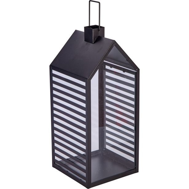 PROGARDEN Lucerna kovová sada 2 ks 18 / 14 cm šedá KO-NB1251530