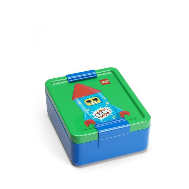 LEGO Rocket box na svačinu - modrá/zelená