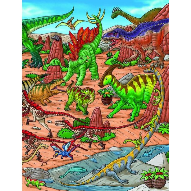 Velká knížka DINOSAUŘI pro malé vypravěče Baagl