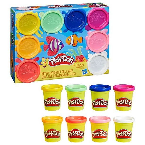 Play-Doh Play-Doh 8ks kelímků, sada A, ass.