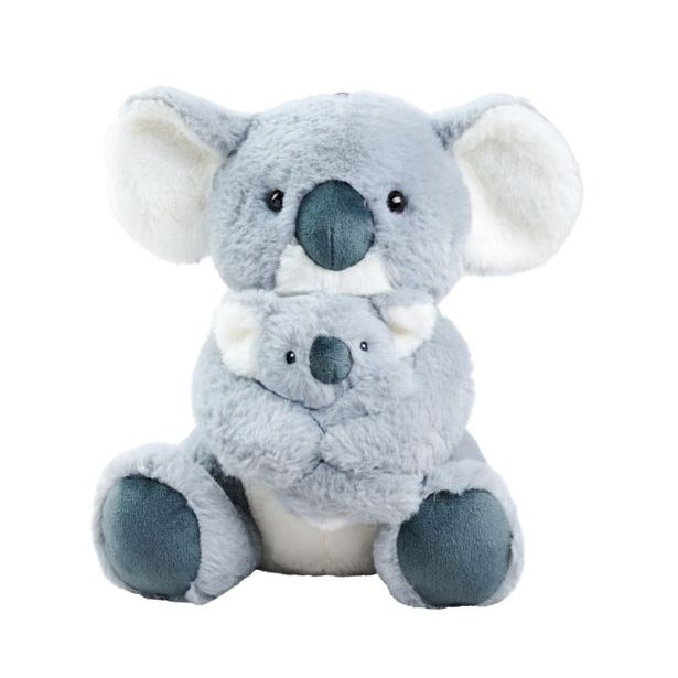 Panda, Koala, Tygr, Lední medvěď plyšový sedící 28 cm, 4 druhy