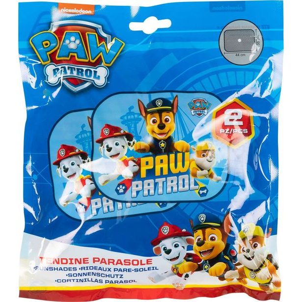 Dětská sluneční clona PAW PATROL kluci 44x35CM
