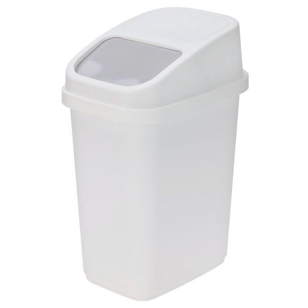 EXCELLENT HOUSEWARE Odpadkový koš výklopný do kuchyně 17 l bílá KO-030002110bila