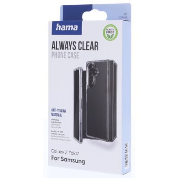 Hama Always Clear, kryt pro Samsung Galaxy Z Fold7, vždy průhledný, nežloutne