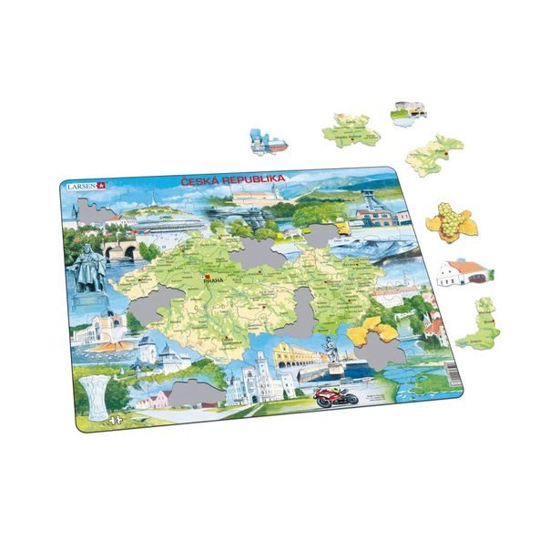 ČESKÁ REPUBLIKA PAMÁTKY 78 d. EDU Puzzle