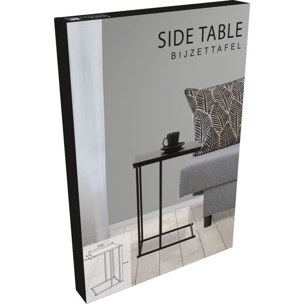 H & S COLLECTION Odkládací stolek boční 40 x 26 x 58 cm KO-KR8200370
