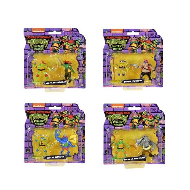Teenage Mutant Ninja Turtles - Minifigurky želvy NINGA, 2 ks v balení, asst.