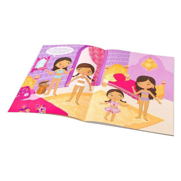 Šaty pro AŠNU – Kniha samolepek Baagl