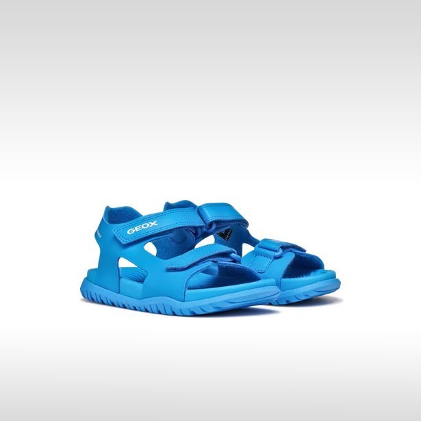 Modré chlapecké sandály Geox Sandal Fusbetto Bo