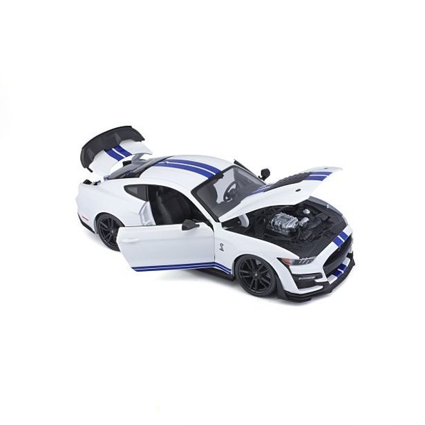 Maisto Maisto - 2020 Mustang Shelby GT500, bílá, 1:18