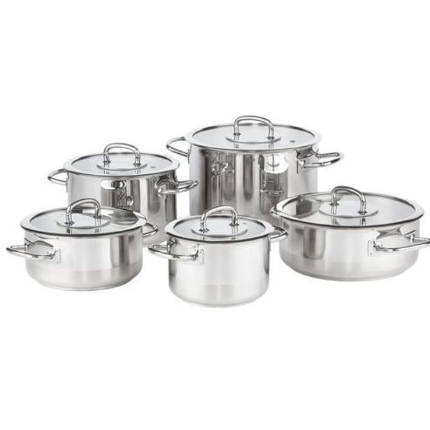 sada nádobí 10-díl. IDEAL+ZDARMA pánev d26cm, NR