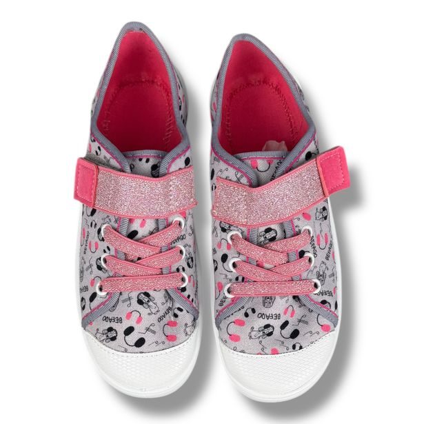 Dětské tenisky Befado - šedá, MUSIC