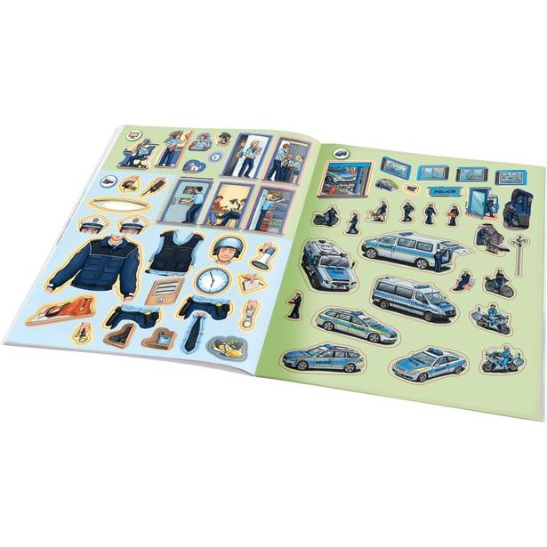 Můj první samolepkový sešit – POLICIE