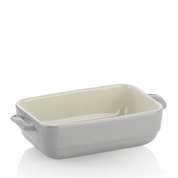 KELA Zapékací mísa keramická MALIN 22,5 x 12,5 cm šedá KL-15291