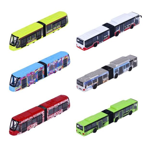 MAN City Autobus, Tramvaj kovové, 6 druhů
