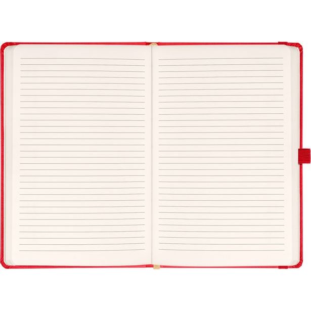 NOTIQUE Notes Aprint, červený, linkovaný, 15 x 21 cm