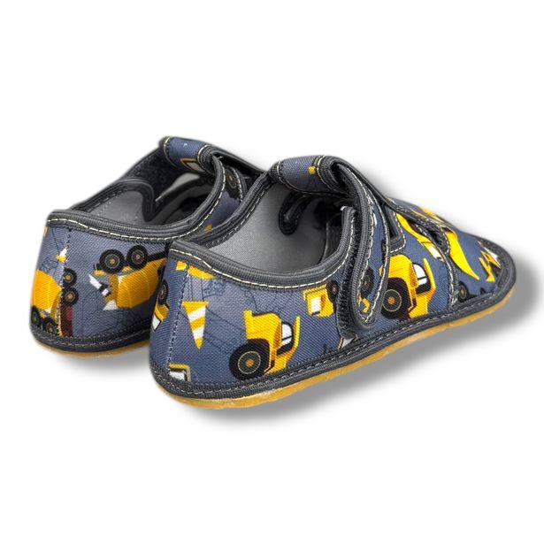 Raweks ZUZIA Z15B – dětské barefoot přezůvky - stavební stroje