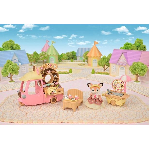 Sylvanian family Pojízdný stánek s Donuty