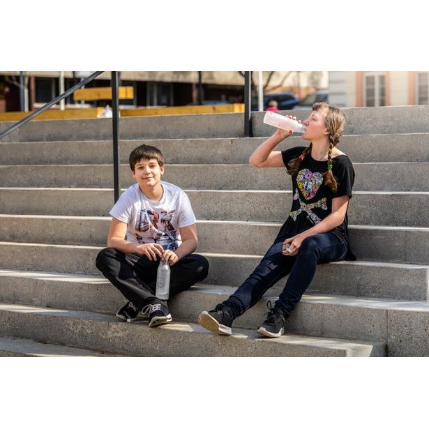 Plastová láhev Mickey, 600 ml Baagl