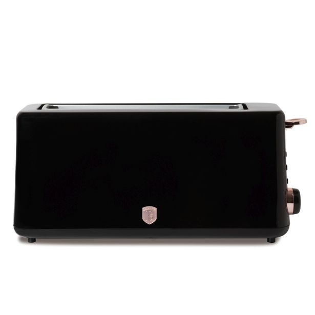 BERLINGERHAUS Topinkovač nerez 980W s dlouhým slotem Black Rose Collection BH-9685