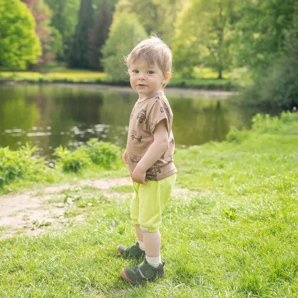 ESITO Tričko s krátkým rukávem Off road vehicles - hnědá