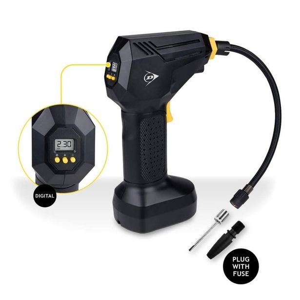 DUNLOP Vzduchový kompresor digitální 12V 150 PSI ED-226557