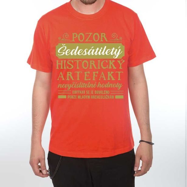 Tričko - Pozor Artefakt 60
