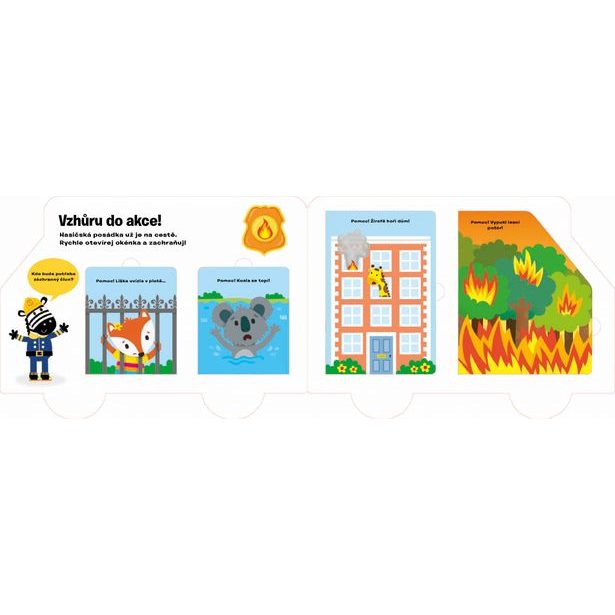 JEDEME! HASIČI – Obrázková školička pro nejmenší Baagl