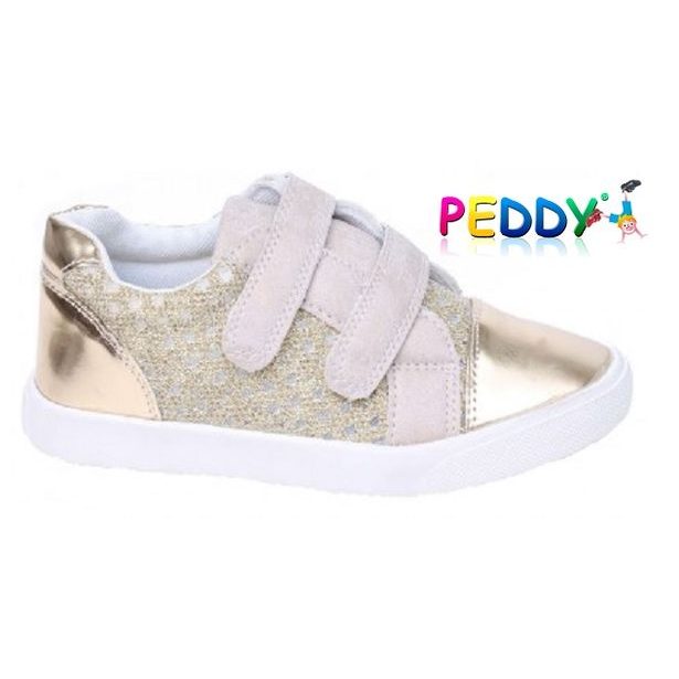Dětské celoroční boty Peddy PU-618-31-07 zlatá