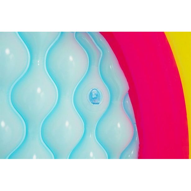 Nafukovací bazének růžovo-žluto-zelený, průměr 70cm, výška 24cm