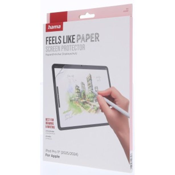 Hama Feels Like Paper, ochrana displeje pro Apple iPad Pro 11" (2025/2024)
